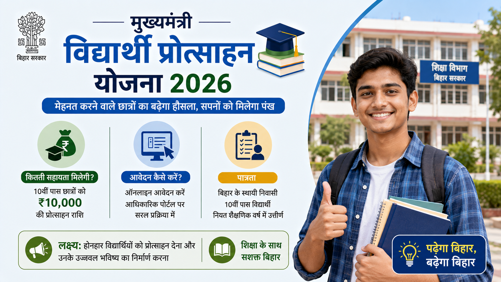Mukhyamantri Vidyarthi Protsahan Yojana 2026